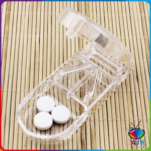 AIK กล่องตัดยา รุ่นใหม่ ใบมีดคม ที่แบ่งเม็ดยา ที่ตัดเม็ดยา ที่ตัดยา ที่แบ่งยา ตลับใส่ยา pill cutter