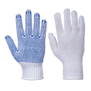 Premium Cotton Glove with Pulkat Dot Protective Working Garden Gloves Anti-Skid Anti-Slip Gloves