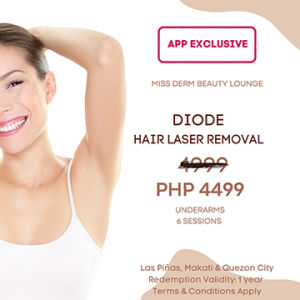 Diode Underarm Laser for 6 sessions [e-voucher]