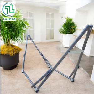 Khung võng xếp thép tròn sơn tĩnh điện chính hãng giá rẻ chịu tải 250kg bảo hành 3 Tháng giá sỉ