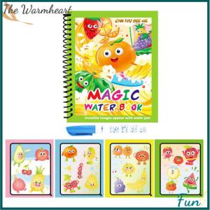 【The Warmheart】 Coloring Books Painting Toy Magic Water Drawing Books Toddler Graffiti Toy DIY Craft Toys For Children Gifts