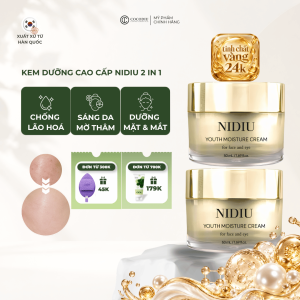 Kem Dưỡng Ẩm Sáng Da Chống Lão Hoá Mờ Nếp Nhăn NIDIU YOUTH MOISTURE CREAM 50ML