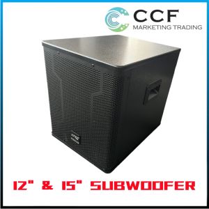 15 inch Passive Subwoofer 12 inch RMS 200W 120W Audio SUB Woofer Speaker 12" 15" Shocking Bass SW Output 12寸15寸重低音炮