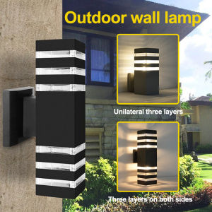 LED Outdoor Wall Lamp: Nordic Modern Decorative & Waterproof Wall Lamp