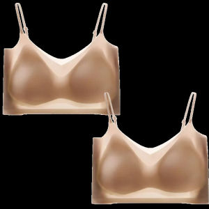 SL Ice Silk Seamless Bra Invisible T Shirt Bra Comfort Breathable Soft Fit Womens Lingerie