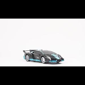 Remote Control Car Toy for Boys 360° Rotating RC Deformation Robot Car Toy with LED Light Transform