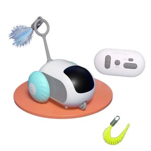 Automatic Cat toys for Cats Teaser Electric Remote Control Interactive Catnap Toys for Pet Kittens