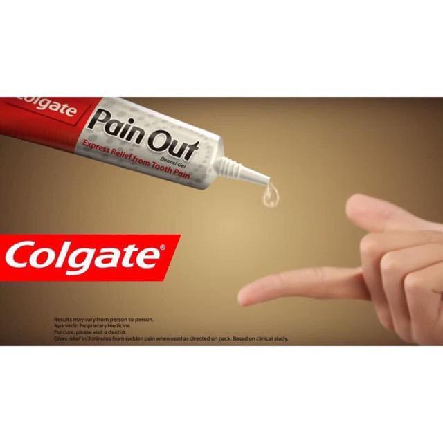 Pain Out Colgate Pain Out Colgate for Sudden Toothache Relief 10g. | Lazada Thailand