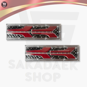 1Set Lampu Stoplamp Rem Belakang Mobil Carry Pickup Futura L300 Apv Grandmax 12Volt Model 2 Panah 30cm