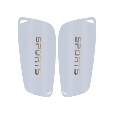 Winmax 1 Pair Football Shin Holder Soccer Shin Pad Cover Leg Protector Leg Guard Kids Boy Men Black White Shin Pad Sportswear Accessory