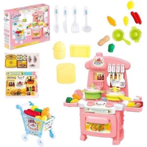 Bộ đồ chơi nấu ăn nhà bếp KITCHEN DREAM cho bé đồ chơi mô phỏng đồ dùng nhà bếp thông minh