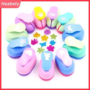 Heabety Lớn Tự Làm Giấy Cắt Bọt Nhà Sản Xuất Đục Lỗ Sổ Lưu Hân Hoa Tiết Kiệm Lao Động Trẻ Em Lỗ Đấm Dập Nổi Tự Làm Thủ Công Lỗ Đấm