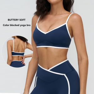 MUTUER Phụ nữ Phòng tập thể thao Bra chống sốc đẩy lên Yoga đồ lót chạy khô nhanh tập thể dục Crop Top