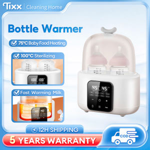 TIXX 6-in-1 Electric Milk Bottle Warmer Bottle Sterilizer Multifunction Fast Warming Milk Baby Food Warmer Easy To Use