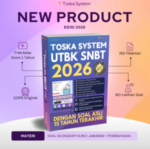 READY STOCK !!! BEBAS BUKU TOSKA SYSTEM UTBK SNBT 2026 LENGKAP 7 SUBTES - BEBAS INTI CENDEKIA ORIGINAL - DENGAN SOAL 15 TAHUN TERAKHIR