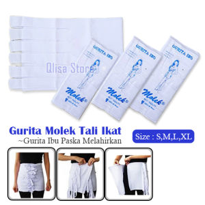 Gurita Ibu Molek Tali Ikat Putih Polos / Gurita Ibu Paska Melahirkan Size SMLXL -Qlisa