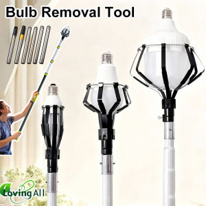 High-Altitude Bulb Changer Tool No-Climb Ceiling Light Bulb Removal Installation Helper
