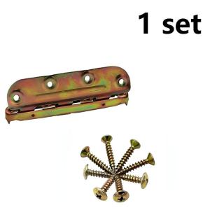 Iron Bed Hanger Connector Invisible Heavy-Duty Bed Bracket Bed Corner Hinge Hardware Bed Fastener