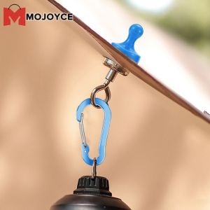 MOJOYCE Portable Camping Magnetic Hook Strong Magnetic Hook Lightweight Camping Tent Carabiner Outdoor Camping Accessories