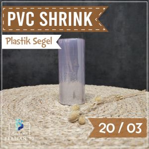 Plastik Segel 20 cm x 10 meter - Plastik Shrink - Pvc Shrink