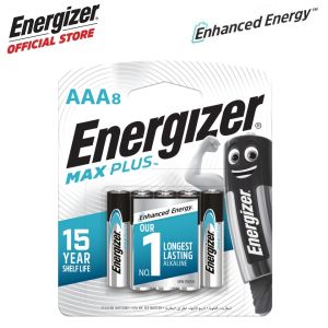 Energizer Max Plus AAA 8S Batteries