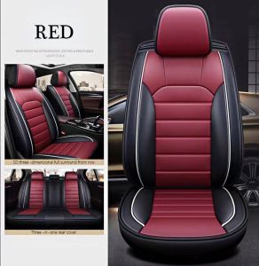 car seat cover 5-seater full leather for Accent Genesis Coupe Getz Elantra Patterned