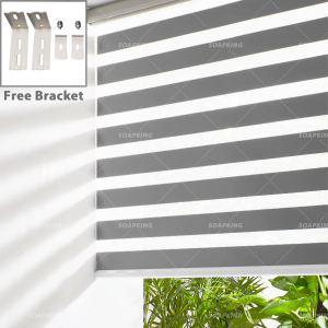 Korean Blinds Waterproof Curtains for Windows Block out Window Roller Bathroom Office Blinds Venetians Duo Roller Blinds