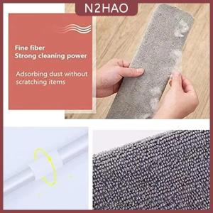 N2HAO  Dài xử lý lau kính thiên văn Khăn lau bụi bàn chải khoảng cách bụi Cleaner cạnh giường ngủ sofa bàn chải để làm sạch loại bỏ bụi brusheshome công cụ làm sạch