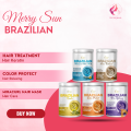 Merry Sun Brazilian Hair Treatment, Rescue dry and colored hair , For smooth nd boucy hair. 