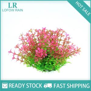 LF Wholesale✨Flash Sale ✨ Cây nhân tạo mô phỏng cỏ dại trang trí bể cá đồ trang trí bể cá bằng nhựa cây cỏ bể cá Xem dưới nước