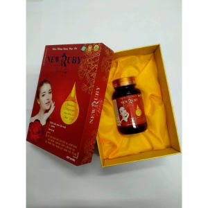 Viên uống sáng đẹp da NEW RUBY cải thiện suy giảm nội tiết tố nữ chống lão hóa giúp đẹp da