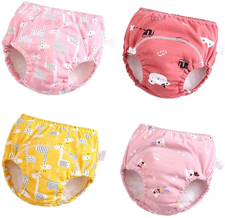 Baby Girls 1 Pack Cotton Training Pants Toddler Potty Training Underwear  for Girls 1 year to 6 years