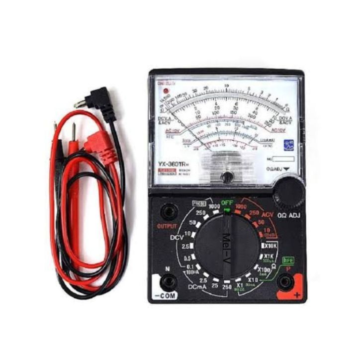 Avometer Analog Multitester Yx 360tr Multimeter Manual Lazada Indonesia