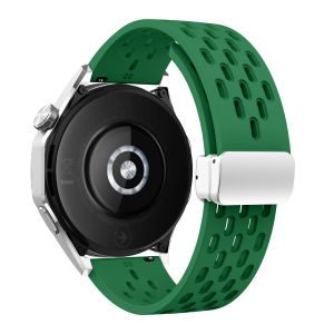 Silicone Strap For Amazfit Active Max Smart Watch Band Soft Rubber Bracelet Magnetic Buckle Band