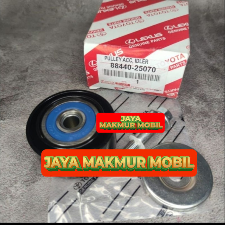 PULLEY PULLY IDLE IDLER AC TENSIONER BEARING FAN VAN BELT INNOVA