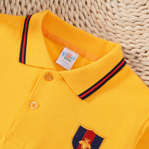 เสื้อยืดเด็ก เสื้อยืดพิมพ์ลายคลาสสิกสําหรับผู้ชาย การออกแบบปก ฝีมือประณีตผ้าคอตตอนใส่สบาย สินค้าเฉพาะจุด