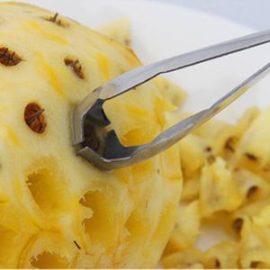 Pineapple seed clip Corer Remover Creative Stainless Steel Pineapple seed clip Practical Cutter  Clip 黄莉夹 菠萝夹