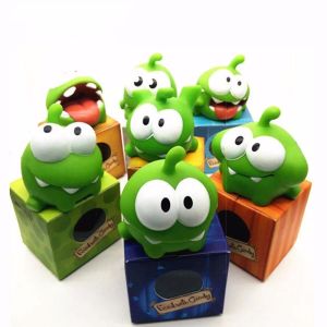 BEIBEI Cartoon Toys Kids Toys Children Kids Birthday Gift Cartoon Doll Soft Animals Doll Cut the Rope Om Nom Doll Toys Mung Bean Frog