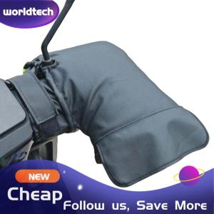 Motorcycle Windproof Handlebar Muffs with 3 Level Heating for Motorbike Riders in Cold Climate