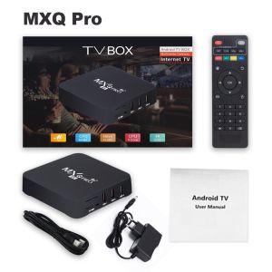 【🔥Rẻ】Android TV Box MXQ PRO 4K bản 16GB+256GB Tiếng Việt Wifi 5G Android 11.1 Độ phân giải 4K xem YouTube ...