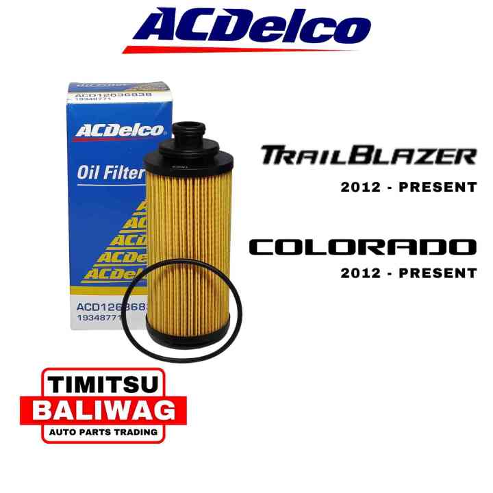 ACDELCO OIL FILTER CHEVROLET COLORADO / TRAILBLAZER 2012-PRESENT ...