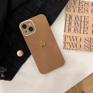 Crashstar Thời Trang Cổ Điển hoa trà Thô Chống Trượt Chống Sốc vỏ điện thoại Cho iPhone 15 14 Pro Max Cộng Với 13 12 11 Pro Max Vỏ Silicone Thân Thiện Với Ốp điện thoại Bìa Với bọc hoàn toàn Ống Kính Máy Ảnh Bảo Vệ