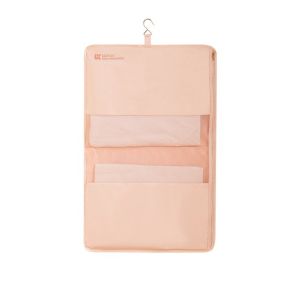 HUYAN Mesh Hanging Clothes Organizer Visible Large Capacity Down Jacket Storage Bag Multi-functional with Hook Clothing Storage Bag Home