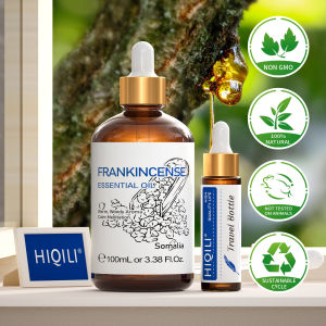 HIQILI Premium Frankincense Essential Oil 100ML Organic Ylang Vanilla Oils for Diffuser / Humidifier Home Fragrance2026