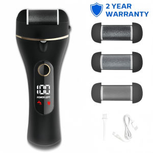 LQH COD Electric Callus Remover Callus Remover Electric Foot Callus Remover Foot Grinder Rechargeable Callus Foot Removal Machine with LED Light and 2 Roller Heads Callus Remover Electric Foot Scrub Callus Remover for Heels dry and cracked