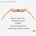 Jam Tangan Wanita Hannah Martin 100% Original Tahan air Fashion CEWEK Quartz Perempuan Arloji cewe Tangan FREE BOX. 