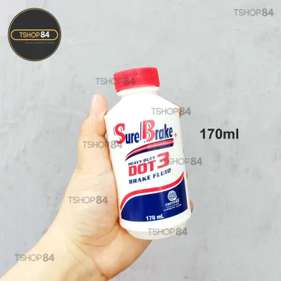 Sure Brake DOT3 Brake Fluid 150ml 270ml 300ml 900ml Heavy Duty