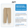 Quần Kaki Nam Dài Form Slim Cropped - Routine 10F24PCA034. 