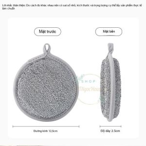 Miếng Giẻ Rửa Bát Sợi Kim Loại Miếng Bọt Biển Cọ Rửa Xoong Nồi Chống Xước Chén Dĩa - HÀNG CÓ SẴN