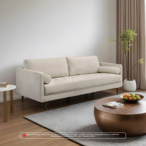 SMASIS AURORA Luxury 1+3 Seater Sofa Set / 1 Seater / 2 Seater / 3 Seater / Fabric Upholstery / Modern Classic Sofa Set